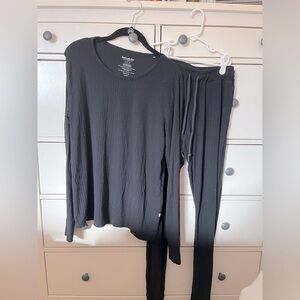 Women's Black Pajama Set